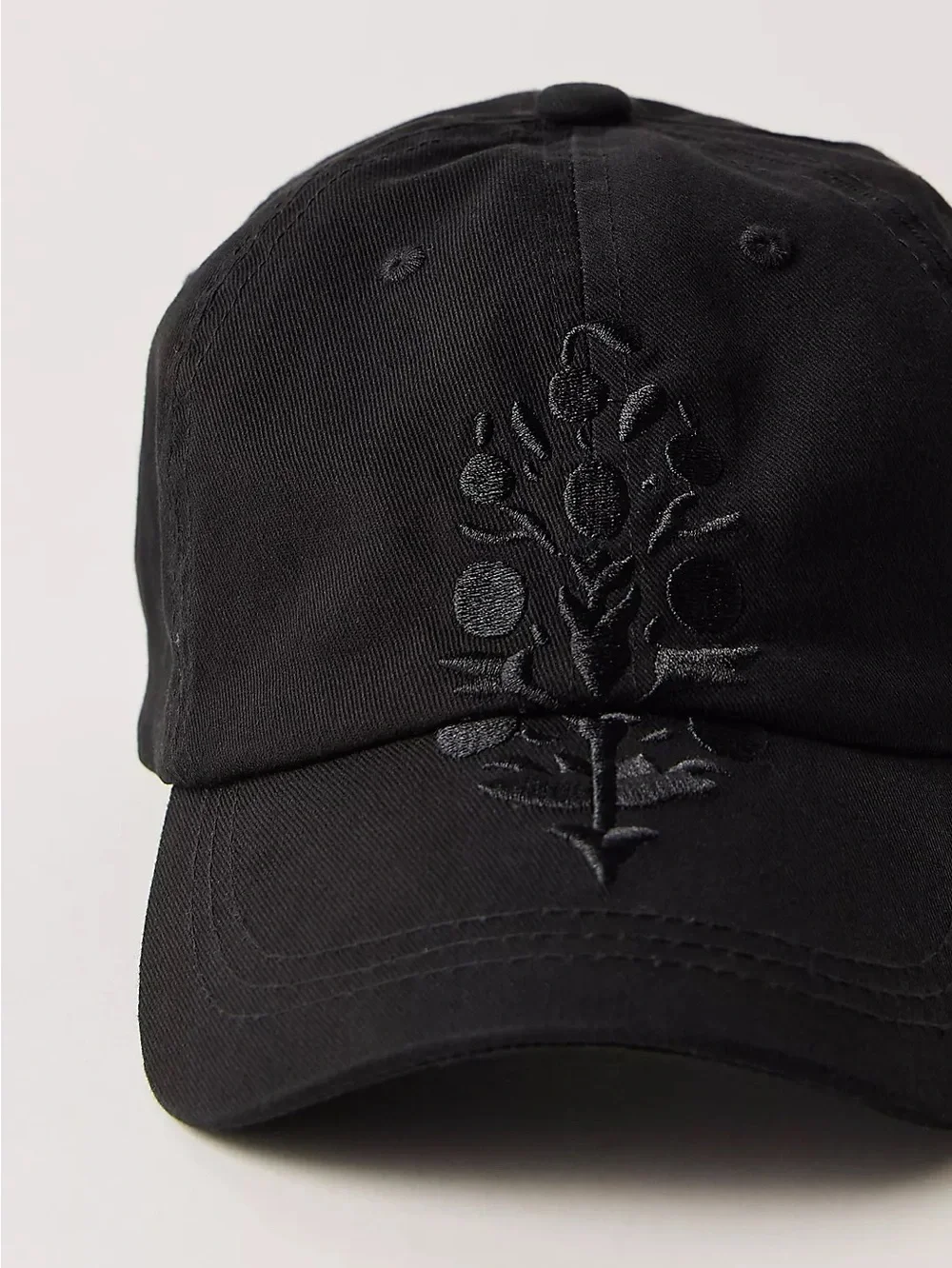 NWT FREE PEOPLE MOVEMENT Big Buti Baseball Cap | Black/Black MSRP $38 CURRENT